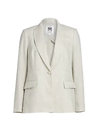Alexa Linen Blazer