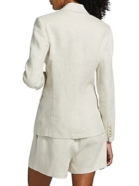 Alexa Linen Blazer