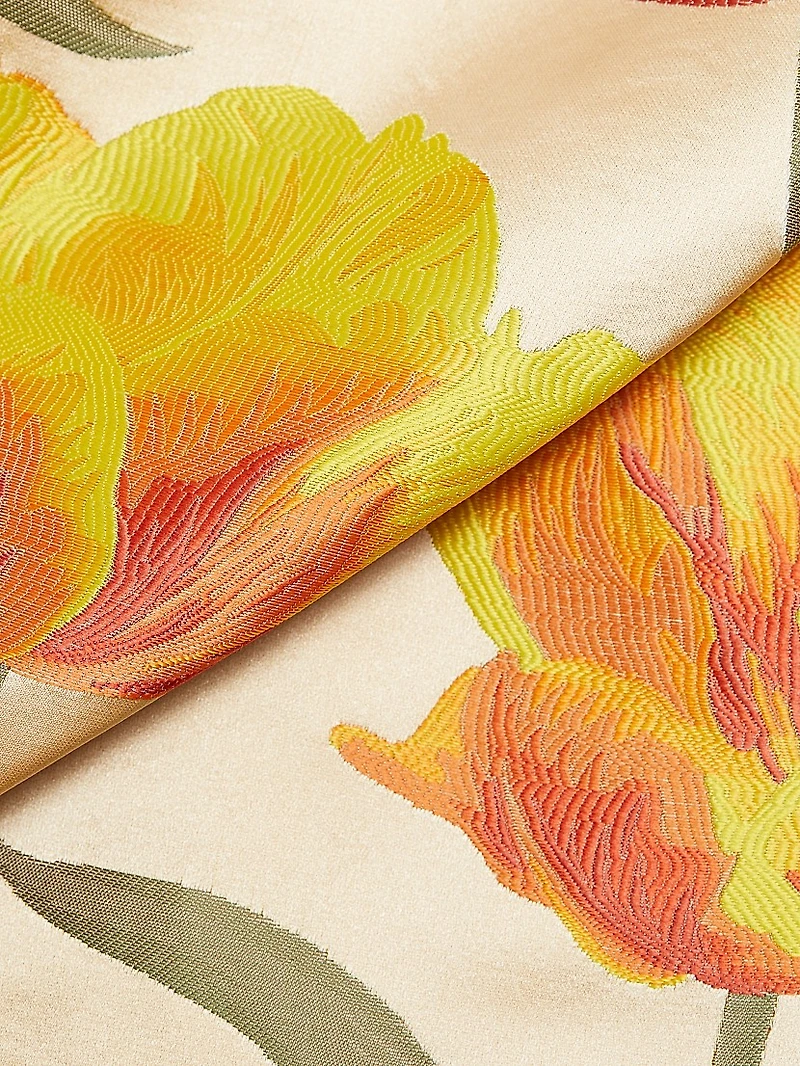 Orion Tulip Jacquard Column Gown