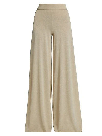 Skyla Jersey High-Rise Palazzo Pants