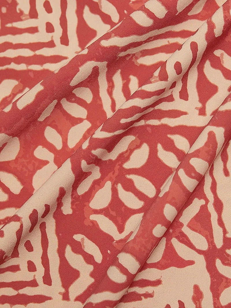 Skyla Printed Jersey Wide-Leg Pants