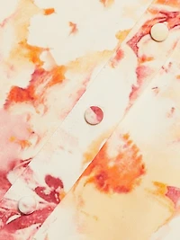 Jin Floral Flutter-Sleeve Blouse