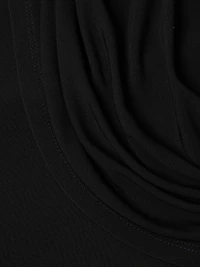 Matte Jersey Ruched Shoulder Top