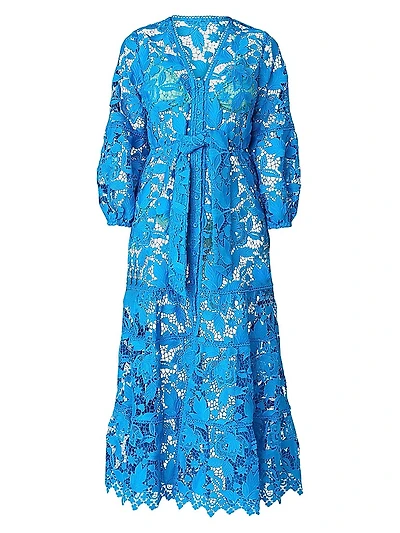 Santorini Lace Coverup Dress