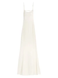 Cotton Scoopneck Maxi Dress