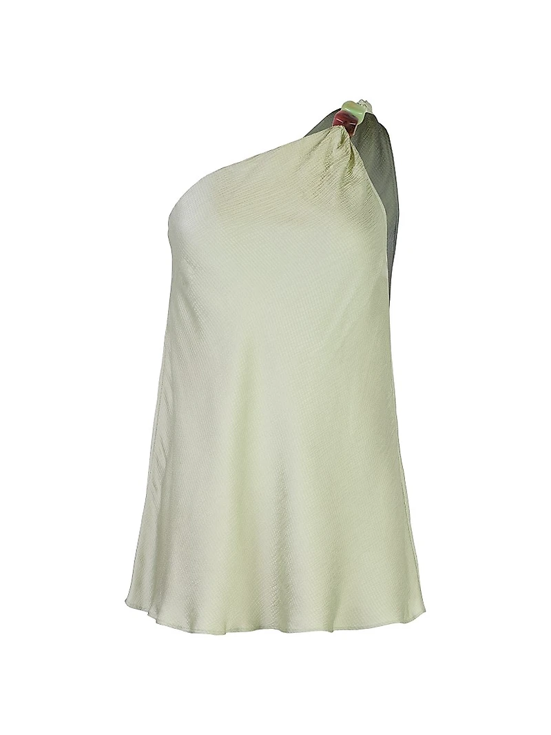 La Vila Ferrat One-Shoulder Top