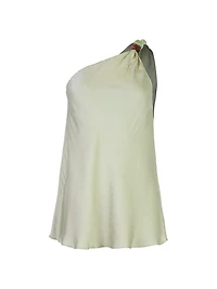 La Vila Ferrat One-Shoulder Top