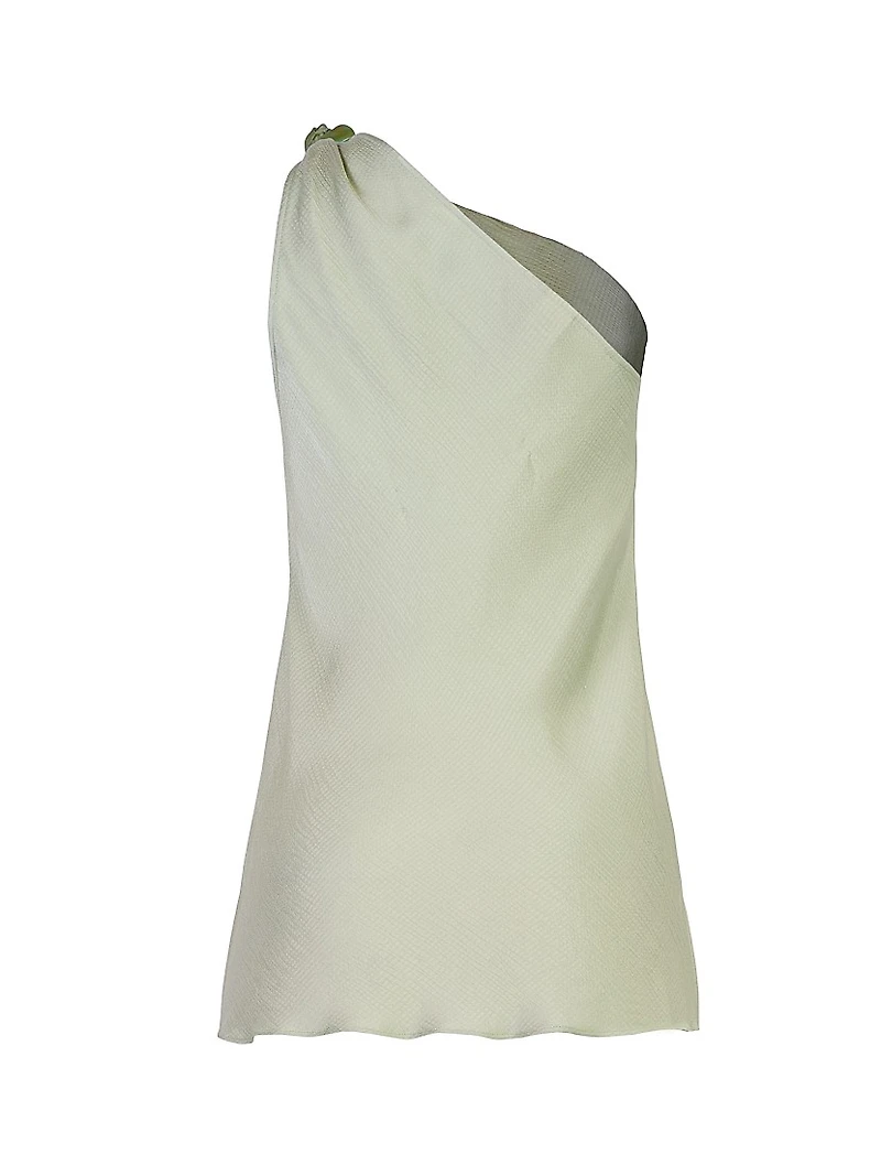 La Vila Ferrat One-Shoulder Top