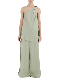 La Vila Ferrat One-Shoulder Top
