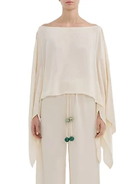 La Vila Cala Draped Top