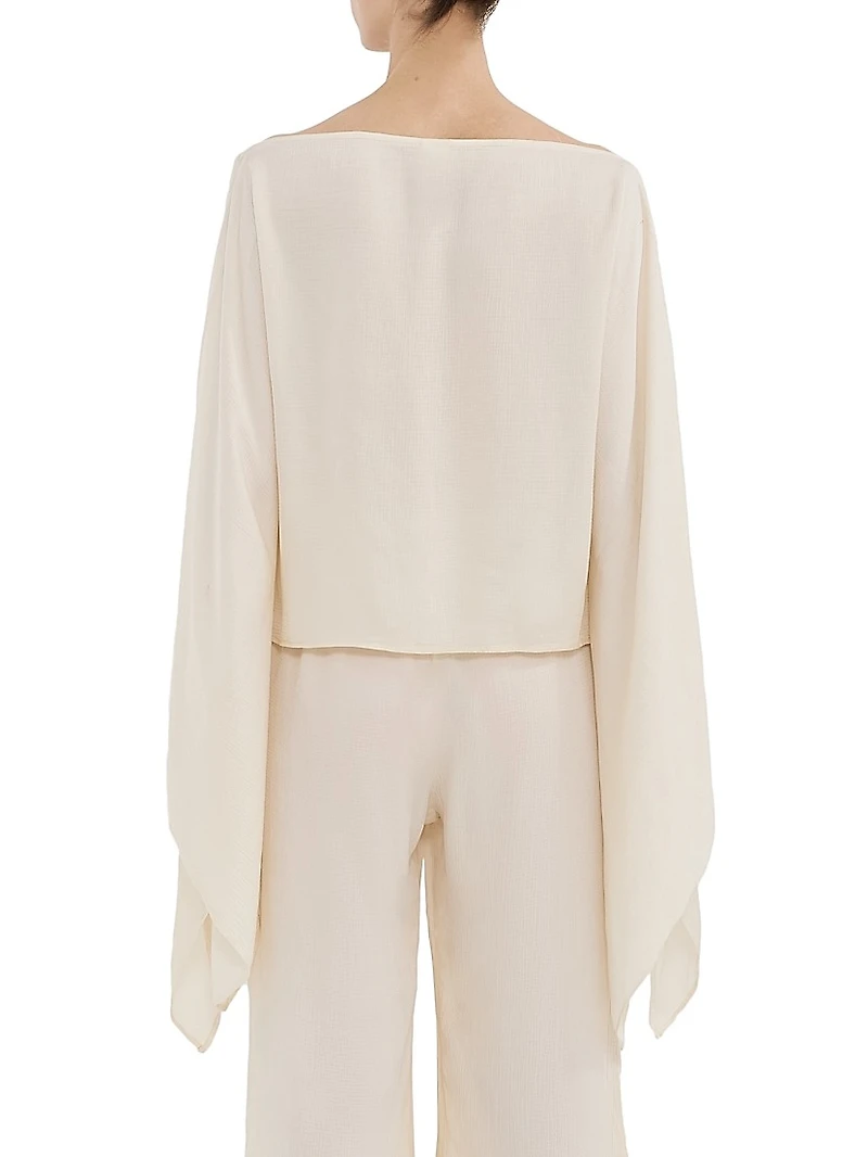 La Vila Cala Draped Top