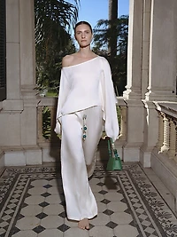 La Vila Cala Draped Top