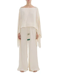 La Vila Cala Draped Top