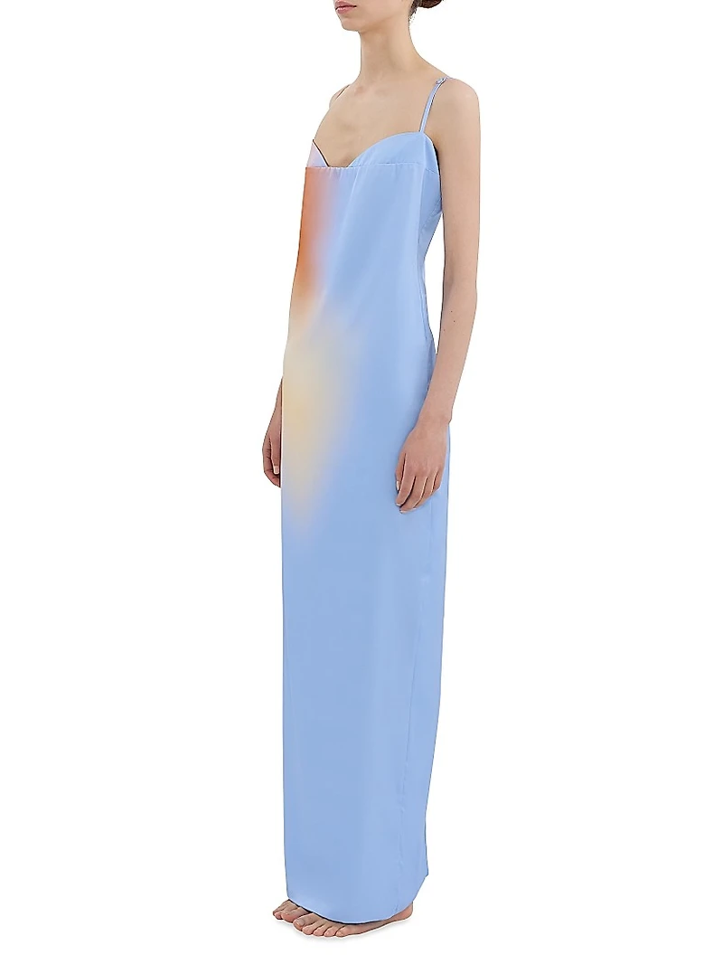 La Vila Medusa Ombré Maxi Dress