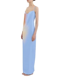 La Vila Medusa Ombré Maxi Dress