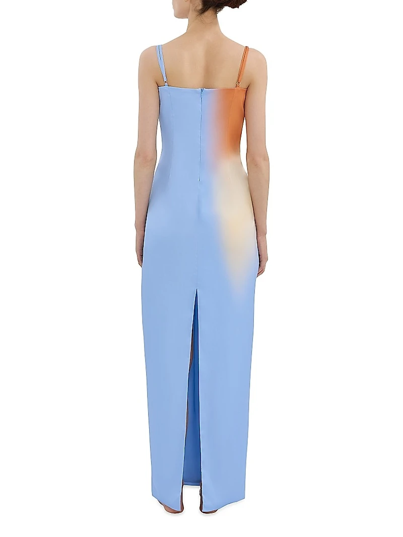 La Vila Medusa Ombré Maxi Dress