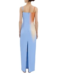 La Vila Medusa Ombré Maxi Dress