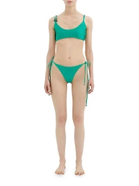 Itala Beaded Bikini Top