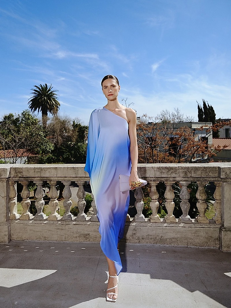 La Vila Riva Ombré Maxi Dress
