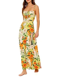 Arista Ete Ruched Maxi Dress
