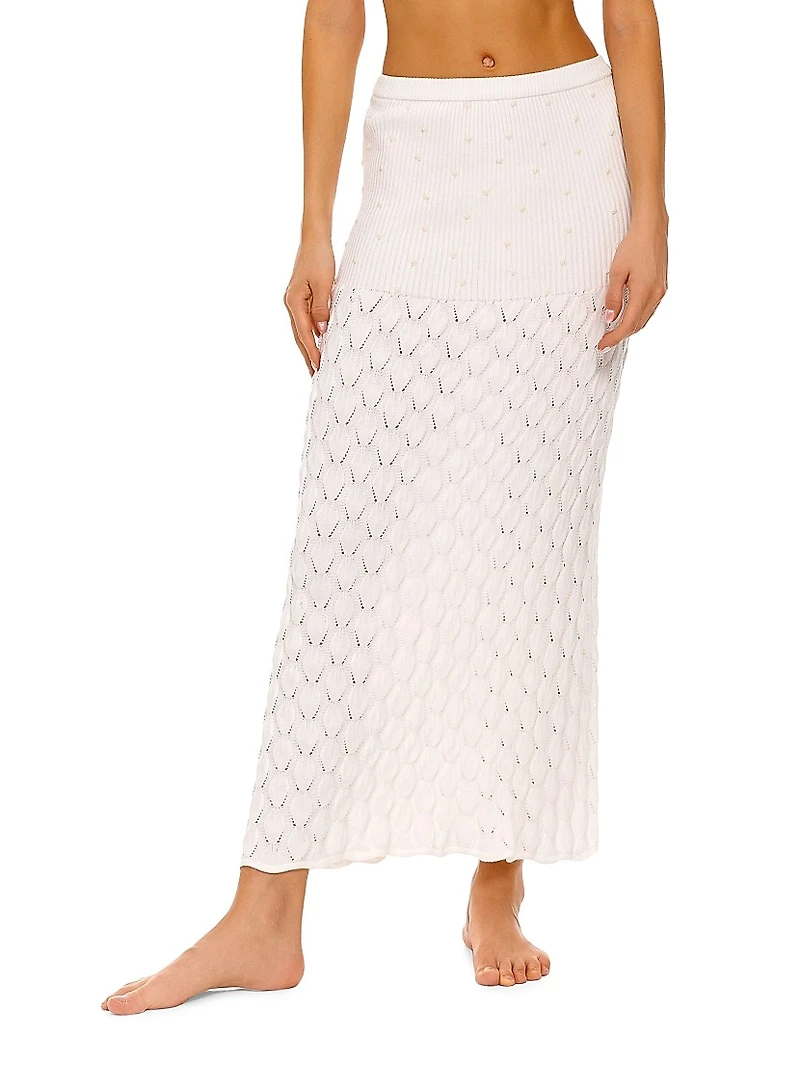Theodora Tales Knit Maxi Skirt