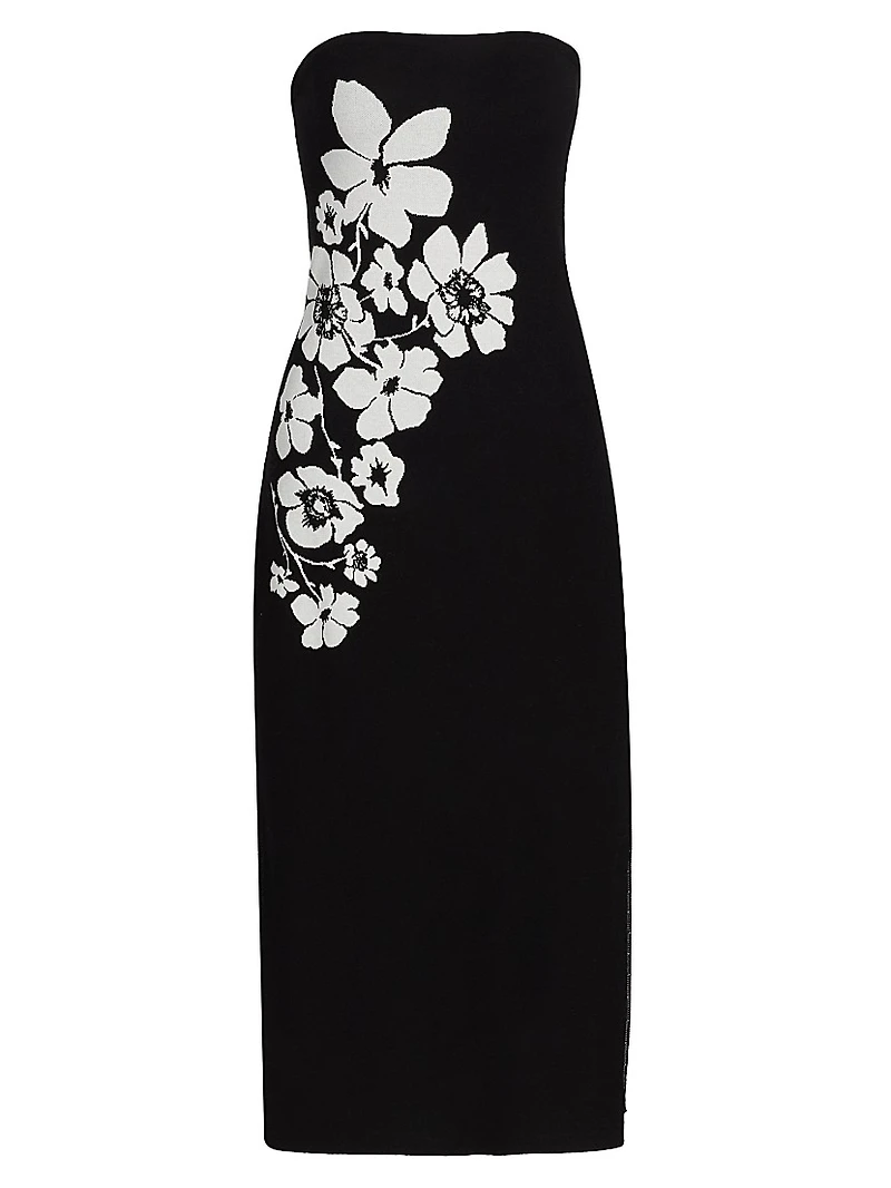 Floral Knit Minidress