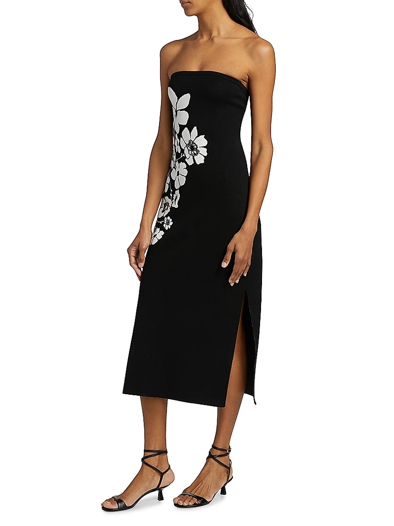 Floral Knit Minidress