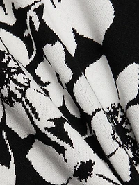 Floral Knit Minidress