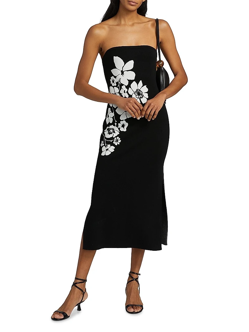 Floral Knit Minidress