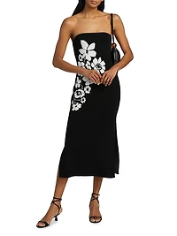 Floral Knit Minidress