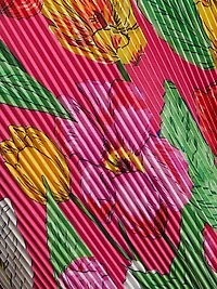 Liv Tulip Rosette Pleated Minidress