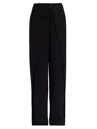 Overlap Straight Pants