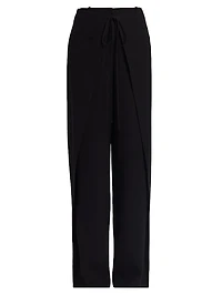 Overlap Straight Pants