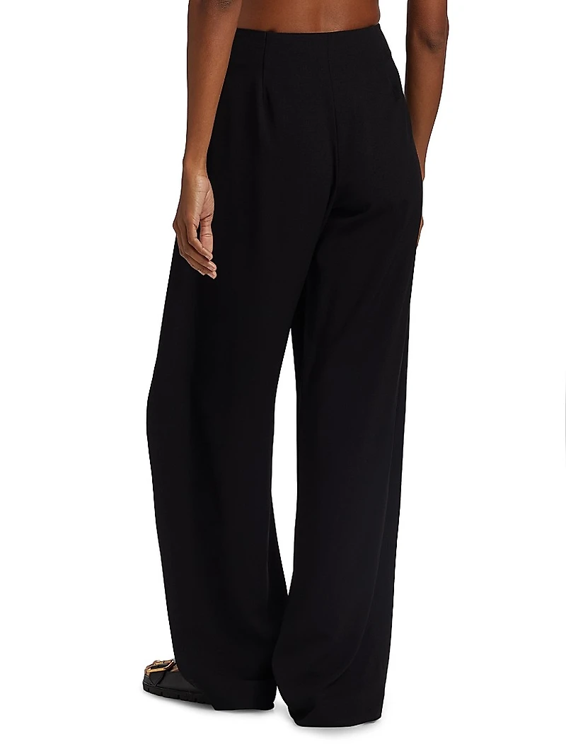 Overlap Straight Pants