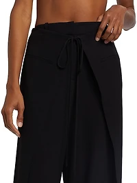 Overlap Straight Pants