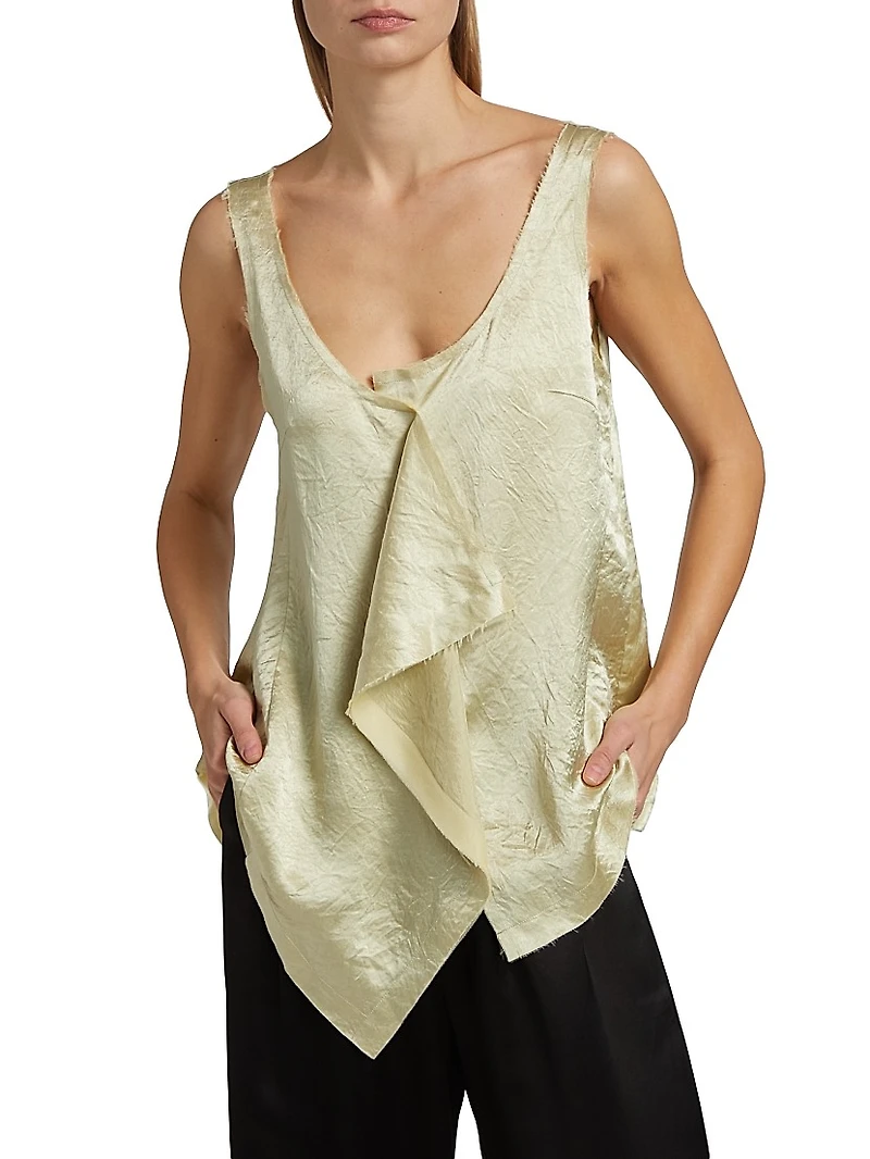 Draped Tank Top