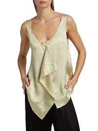 Draped Tank Top