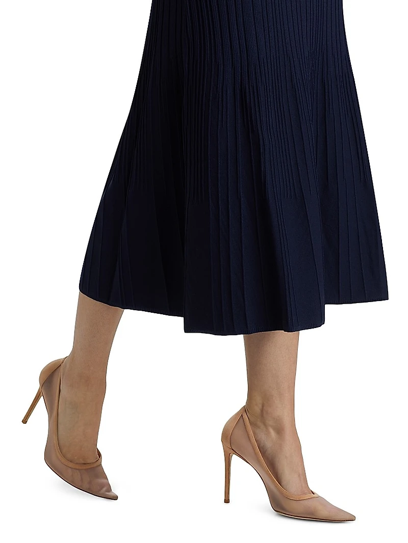 Austen Long-Sleeve Midi-Dress