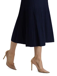 Austen Long-Sleeve Midi-Dress