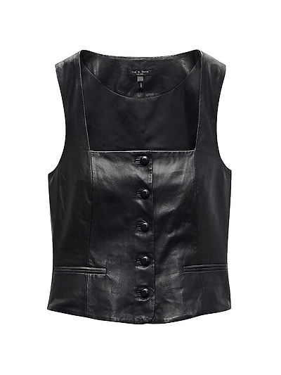 Mariana Leather Vest