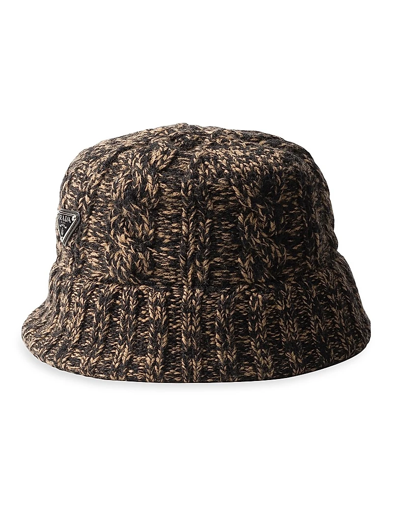 Mélange Wool Bucket Hat