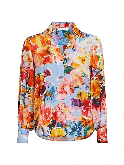 The Calliope Floral Blouse