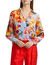 The Calliope Floral Blouse