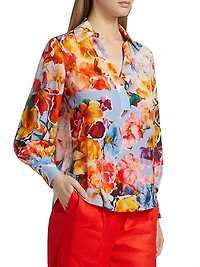 The Calliope Floral Blouse