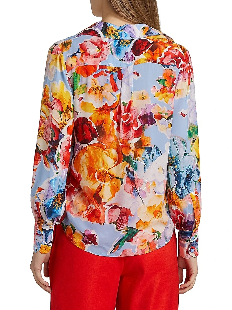The Calliope Floral Blouse