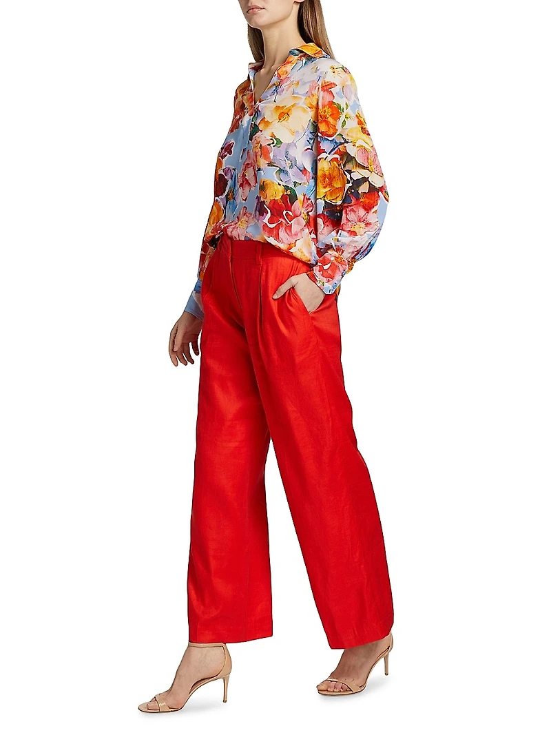 The Calliope Floral Blouse