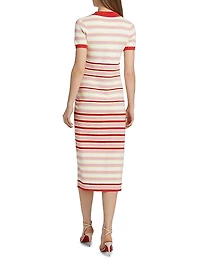 The Liberty Striped Midi-Dress
