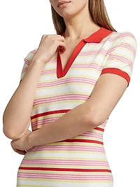 The Liberty Striped Midi-Dress