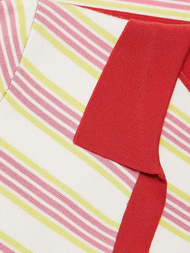 The Liberty Striped Midi-Dress