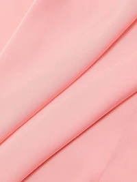 The Zion Pleated Stretch-Silk Blouse